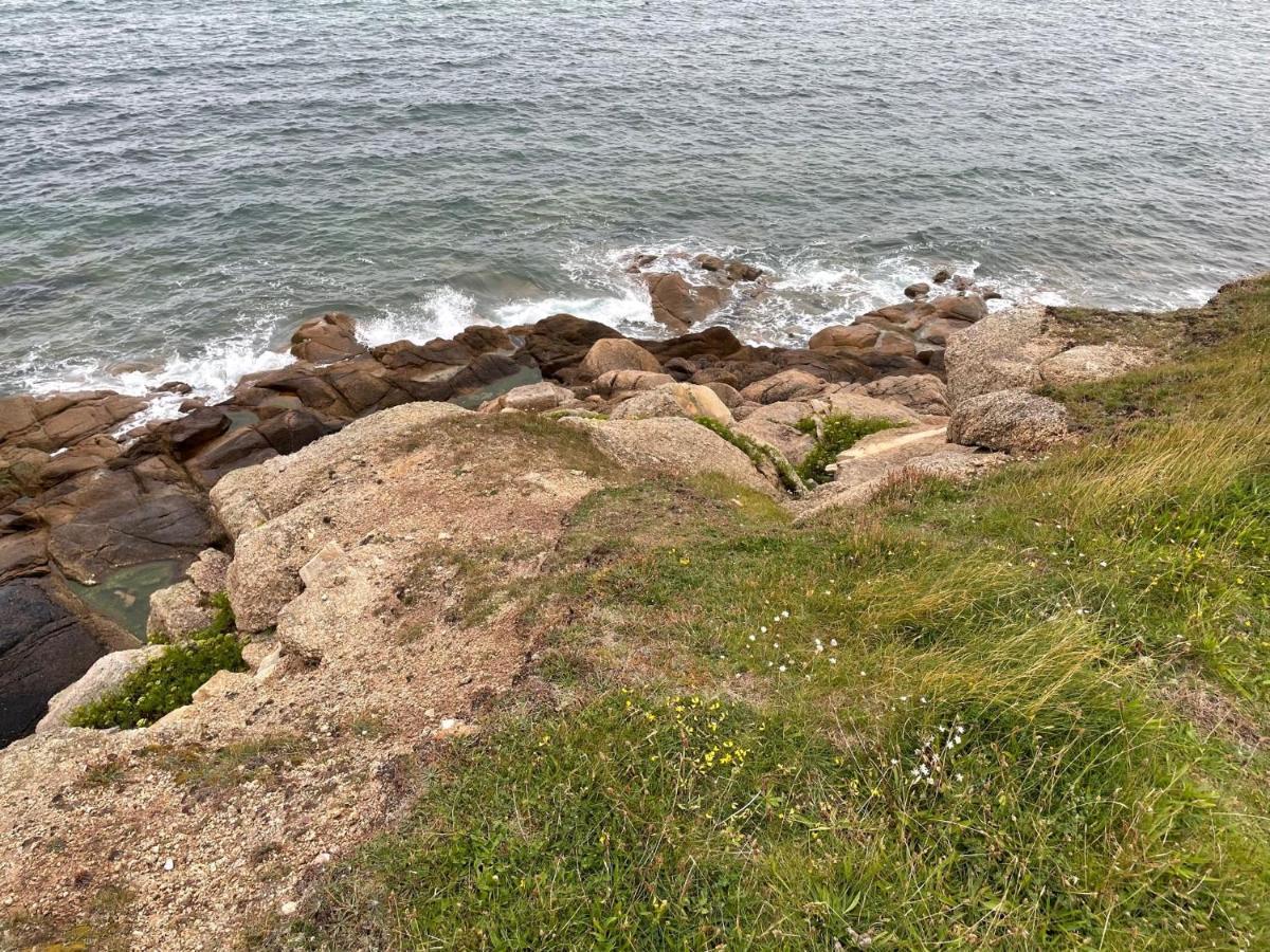 Au Petit Brick - Cosy Beachfront House Maupertus-sur-Mer المظهر الخارجي الصورة