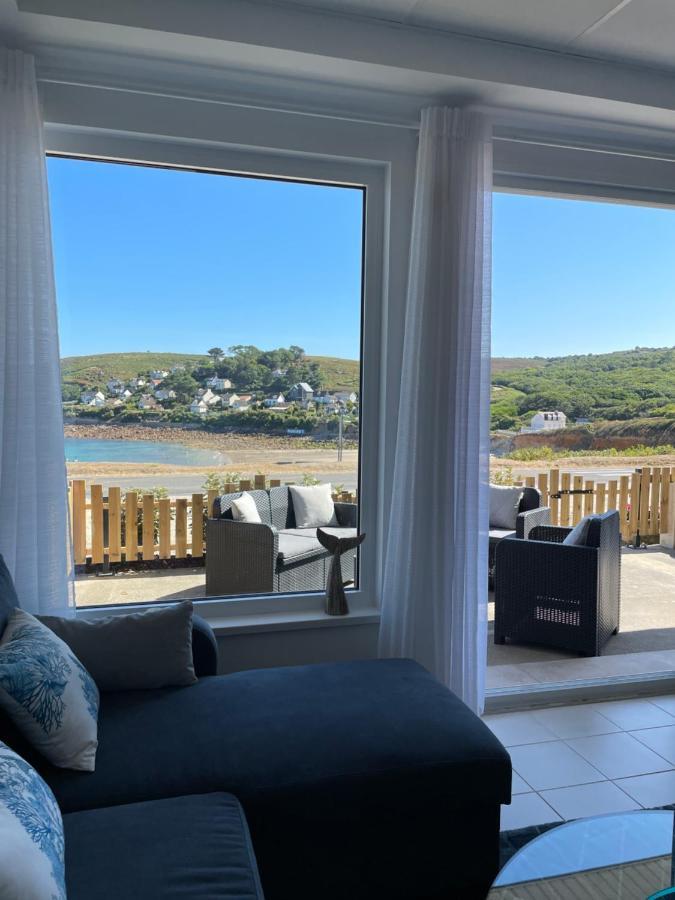 Au Petit Brick - Cosy Beachfront House Maupertus-sur-Mer المظهر الخارجي الصورة
