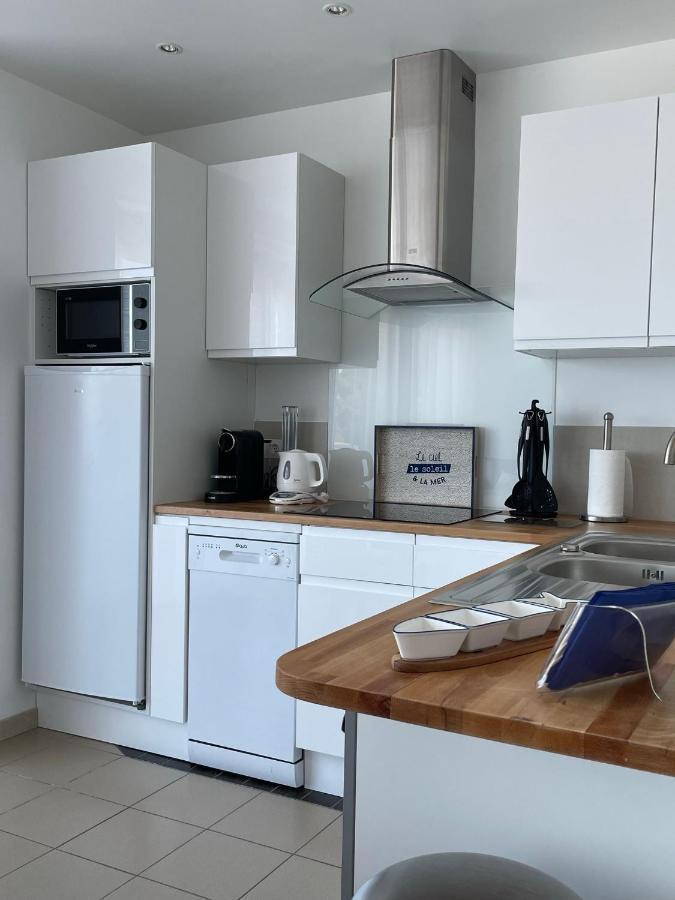 Au Petit Brick - Cosy Beachfront House Maupertus-sur-Mer المظهر الخارجي الصورة