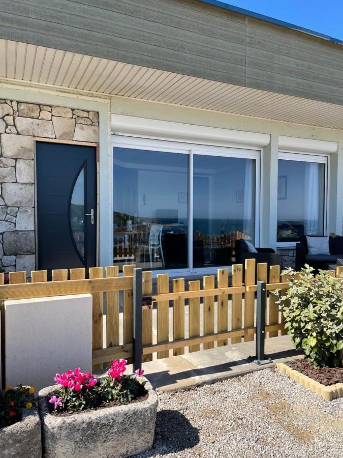 Au Petit Brick - Cosy Beachfront House Maupertus-sur-Mer المظهر الخارجي الصورة