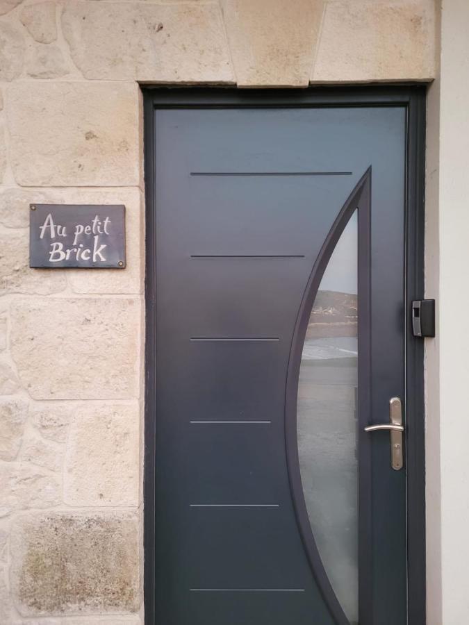 Au Petit Brick - Cosy Beachfront House Maupertus-sur-Mer المظهر الخارجي الصورة